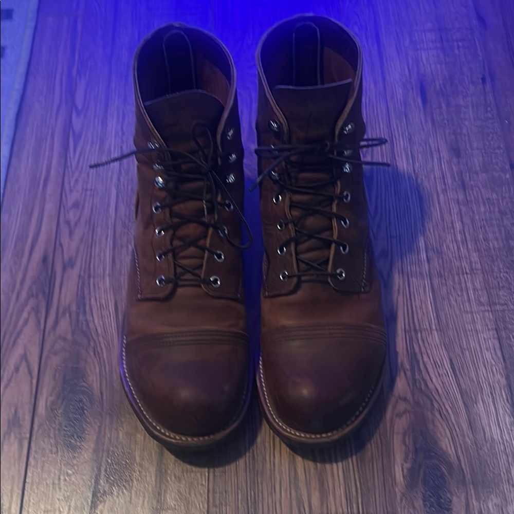 Red Wing Heritage Iron Ranger copper rough and tough